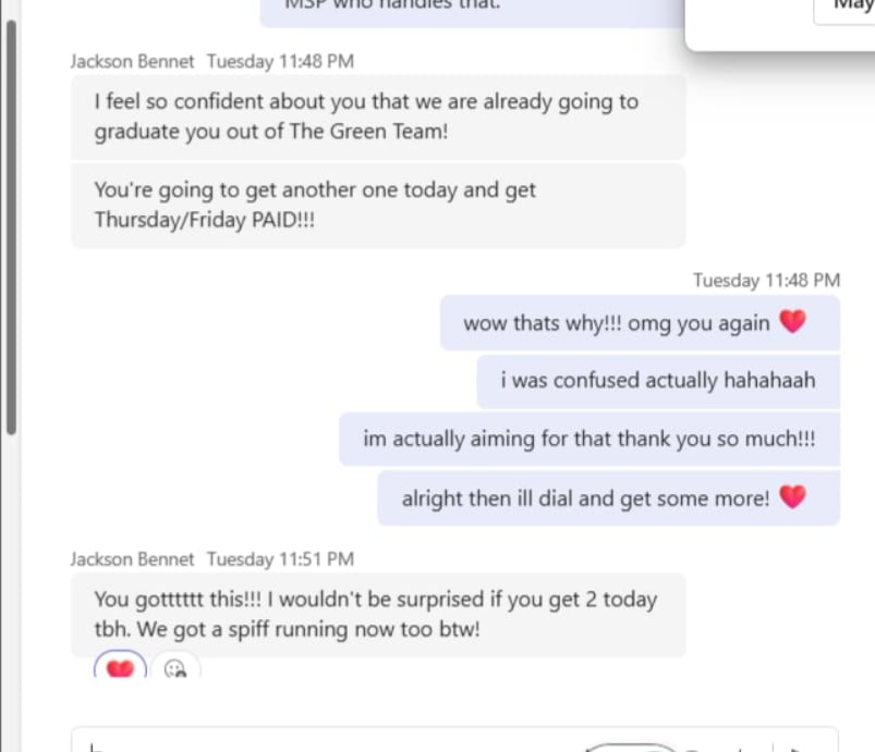 Client Testimonial Screenshot 2